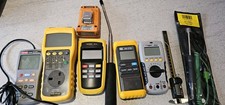 Various Test Equipment Megger RS Fluke Kewtech Test Equipment Metrel