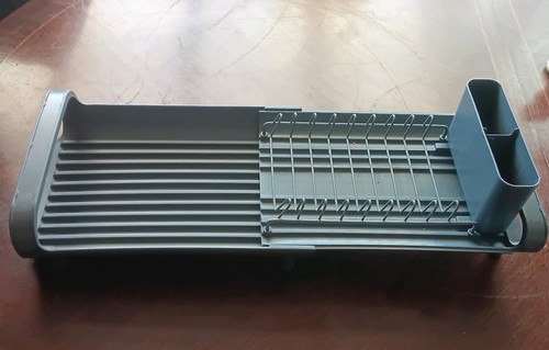 Extendable dish drying rack - extendable,
