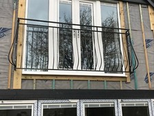 Metal Juliet Balcony Made to order ,UK building regulation ,Balustrade ,Railings