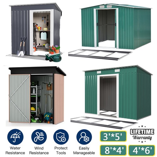 Metal garden shed 8 - metal, x