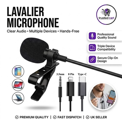 Lavalier lapel microphone mini - lapel,