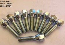 10 X M12X1.25 70mm LONG 45mm