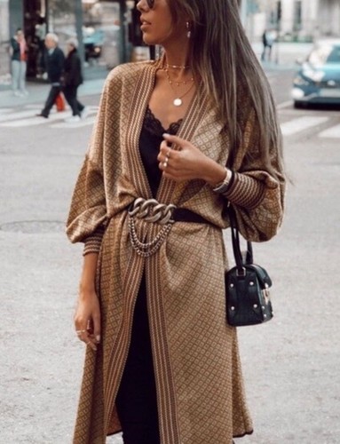 Zara jacquard knit jacket - jacquard,