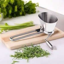Stainless Steel Coriander Chopper Herb Mincer Grinders for Parsley Vegetables UK