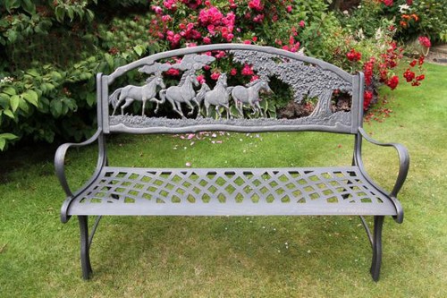 Solid cast iron - cast, bench