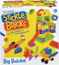 Stickle Bricks Big Builder Construction Set - Includes over 125 Pieces,... 