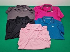 Job Lot 5 Men's Size S Polo Shirt Golf Top Bundle Galvin Green Under Armour Nike