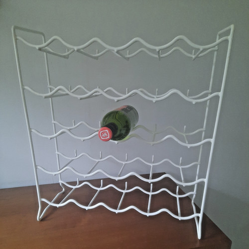 Vintage retro wine rack - retro,