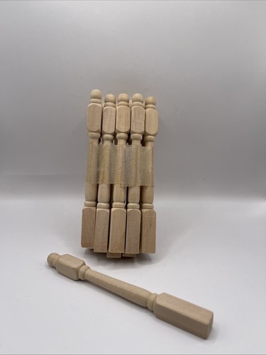 Dollhouse miniature newel - miniature,