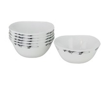 White Cereal Bowls Set Of 6