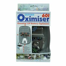 Oxford Oximiser 601 Battery Charger Optimiser UK 12V Maximiser + Bracket