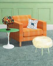 Genuine Ikea Karlstad Armchair Cover, Husie Orange 502.546.88