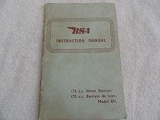 BSA Motorcycle Owners Manual