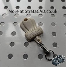 Nissan Figaro Fleur-de-Lis Keychain