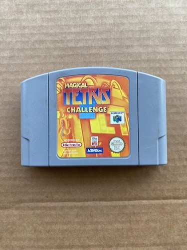 N64 magical tetris challenge - n64,