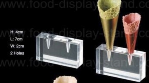Canape ice cream - ice, cone