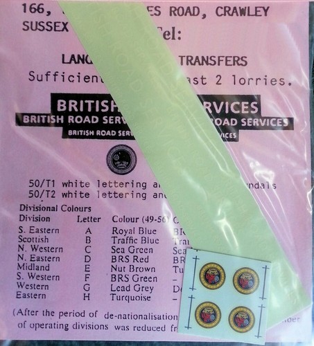 Brs cream roundels - roundels, 1:50