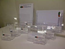 Leaflet Business Card Holders