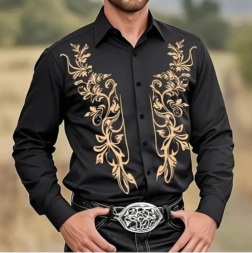 Cowboy western men shirt - western,