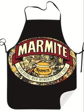 NEW MARMITE   lightweight APRON easy care seamless LOVE IT OR HATE IT retro
