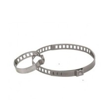 CV Boot Kit Clips Pair Stainless Steel For Nissan Micra 1.0 K10 06/83-12/89