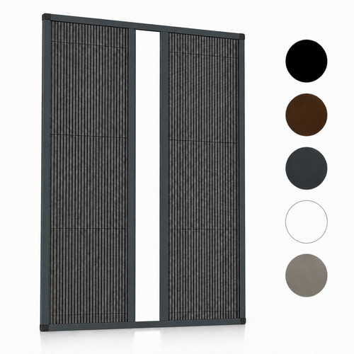 Double door sliding fly screen - sliding,