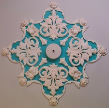 Ceiling rose design plaster - ceiling,