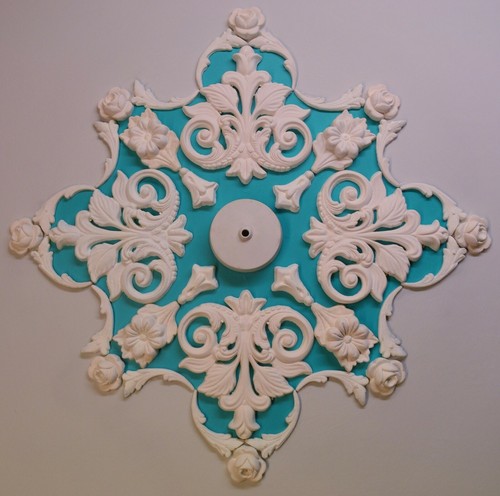 Ceiling rose design plaster - rose/design,,