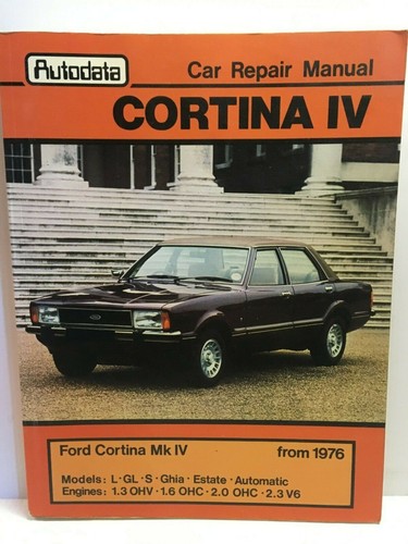 Autodata ford cortina iv - ford,