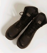 Men's Combat Military Security Boots Swat Boots Black Size UK 11 EU 45