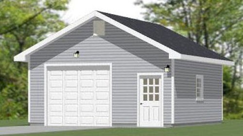 20x24 car garage 480 - 20x24, --