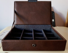 Stackers Brown Faux Leather