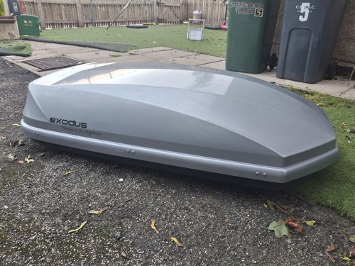 Halfords exodus 470l roof box - halfords,