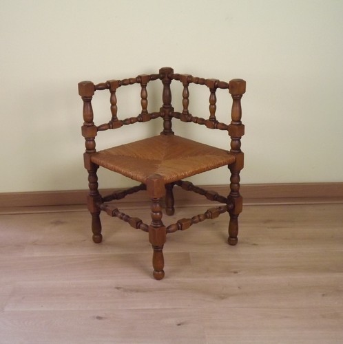 Antique french turned wooden - antique,