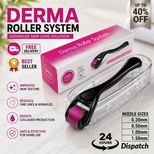 Derma skin roller 540 - 540, titanium