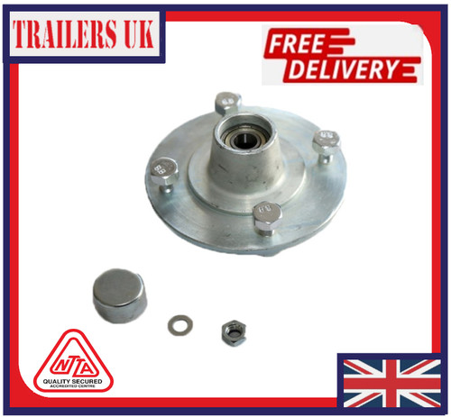 Trailer wheel hub - , for