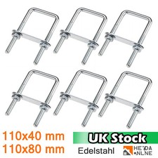 Square U-bolt u bolts Brackets