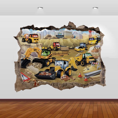 Jcb tractors diggers graphic - tractors,