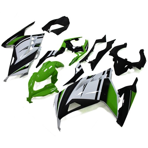 Green white black - white, kit