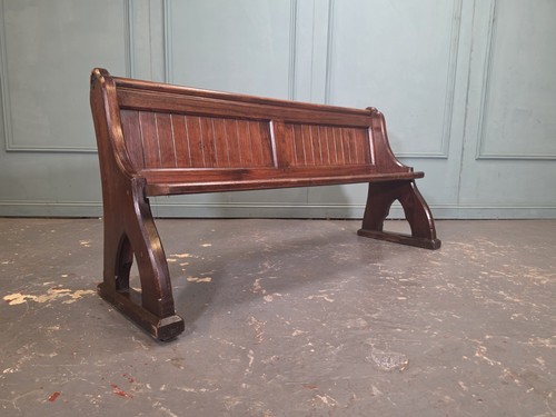 Antique oak church - antique,
