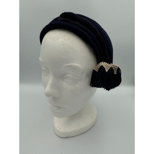 Bailey hats navy blue wool - bailey,