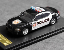 Rollin 1:64 Dodge War Horse Police Car Die Casting Alloy Car Model Collection