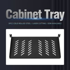 19" 1U Modem Rack Mount Shelf