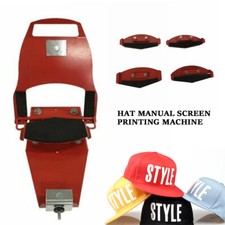 Hat Clamp Silk Screen Printing