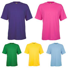 Ladies Classic Short Sleeve T Shirt  Size 6 to 32 - LEISURE SPORT WORK CREW NECK
