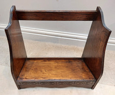 Vintage 1930s dark oak book