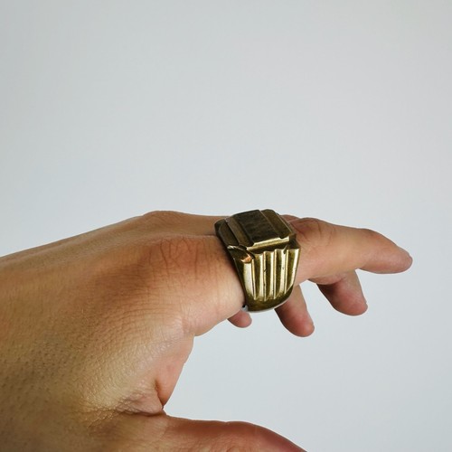 Big ring gypsy - "gypsy, gold"