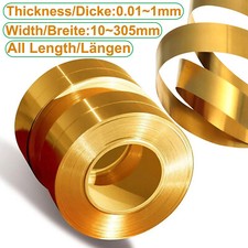 Brass Strip Brass Sheet Brass Coil Models making jewellery making various sizes