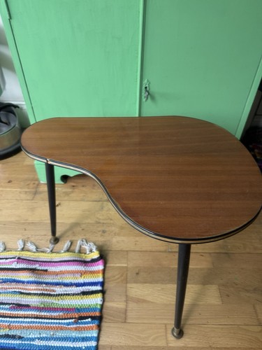 Vintage wooden kidney - wooden,