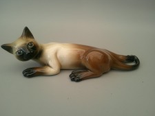 MCM 1960s Porcelain Siamese